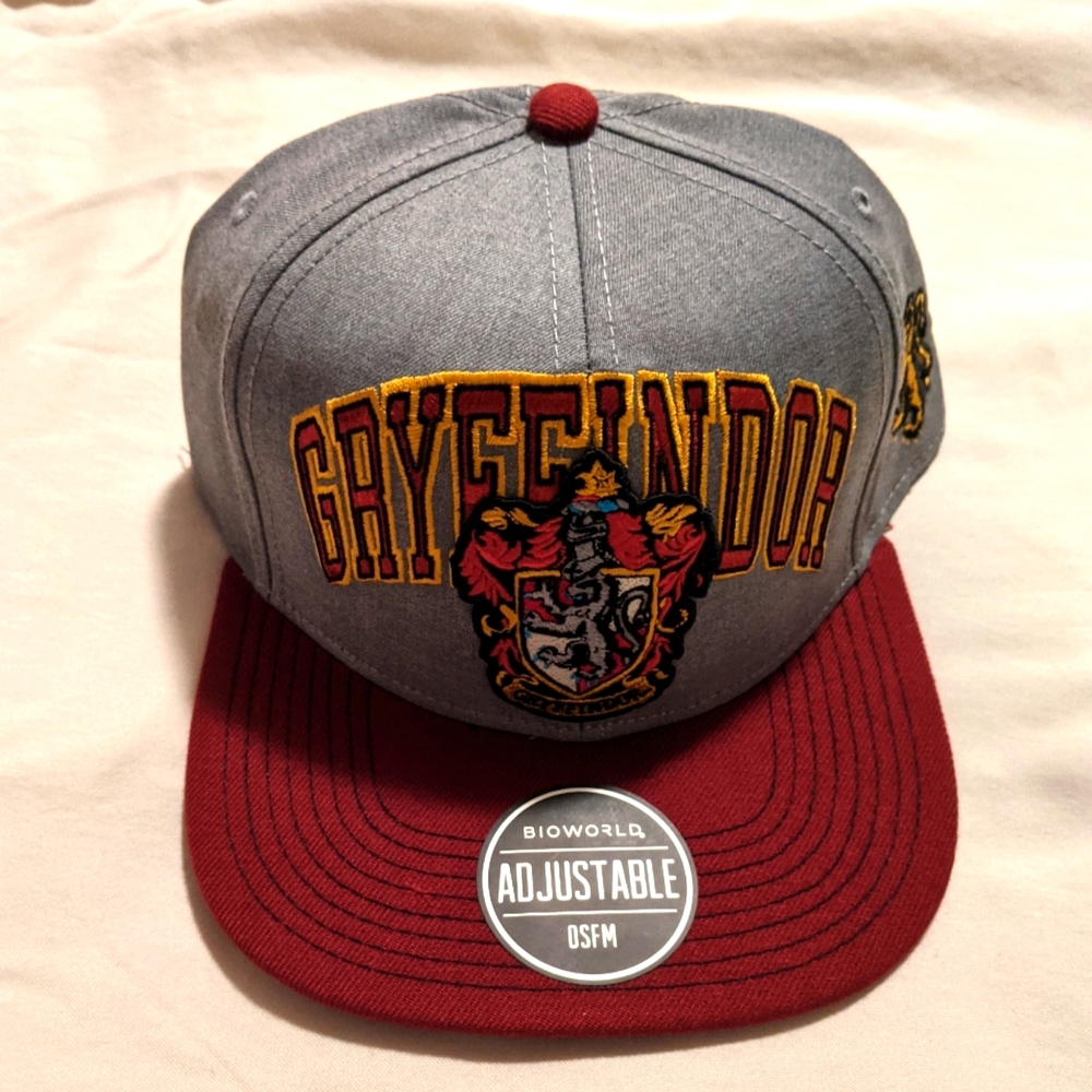 Harry Potter Gryffindor snapback hat one size